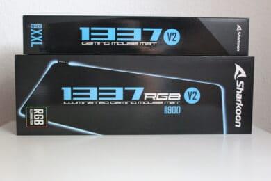 Sharkoon 1337 v2 Gaming Mat (RGB) – Relance du tapis de souris en test Sharkoon 1337 v2 Gaming Mat (RGB) – Relance du tapis de souris en test