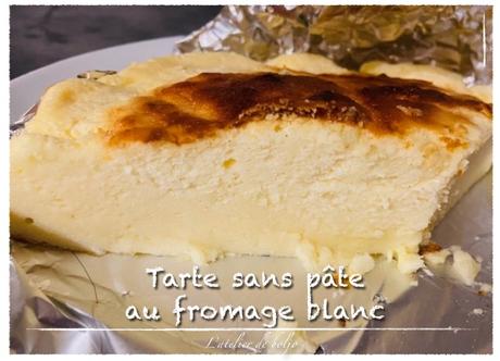 Tarte ou gâteau au fromage blanc