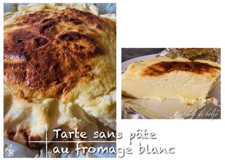 Tarte ou gâteau au fromage blanc