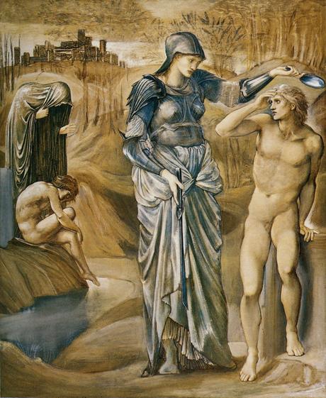Le paragone chez Burne-Jones burne jones Cycle Persee 1 1877 L'appel de persee Southampton City Art Gallery