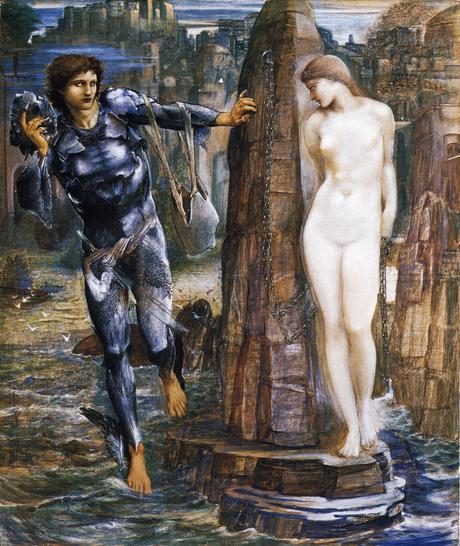 1884-85 Edward_Burne-Jones_-Serie perseus 8 The rock of doom Southampton City Art Gallery, Southampton