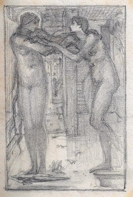 The_Godhead_Fires, 1868 etude Birmingham museum