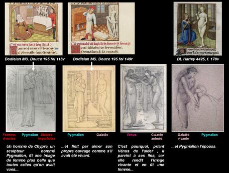 Le paragone chez Burne-Jones Burne Jones Pygmalion serie 0 1867-69 schema