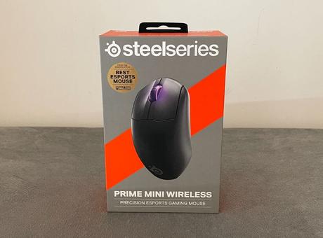 Examen de la souris de jeu sans fil SteelSeries Prime Mini 3 test du steelseries prime mini sans fil7
