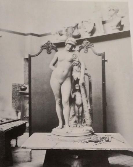 Louis Bonnard, la statue Omphale 1887 BNF