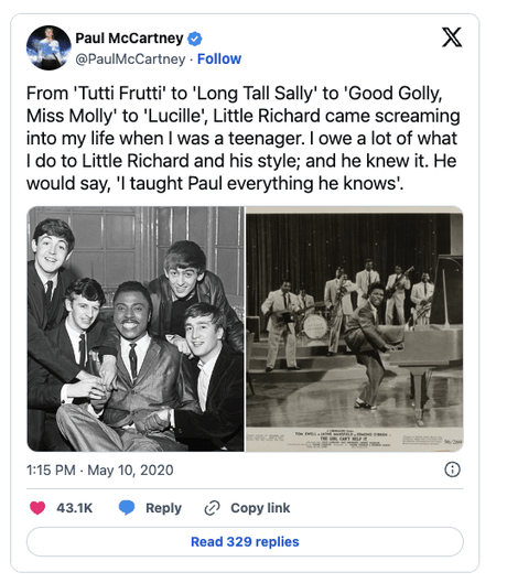 Le musicien qui a enseigné à Paul McCartney “tout ce qu’il sait” sur la musique