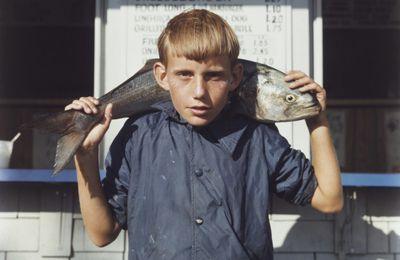 Boy with Bluefish