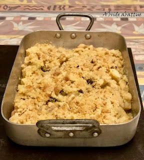 Crumble aux poires