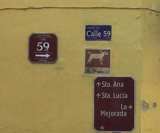 Les amusants et hétéroclites noms de coins de rue de Mérida