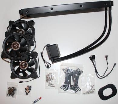 Inter-Tech Alseye H240 et H360 – systèmes de refroidissement par eau RVB peu coûteux en cours de test