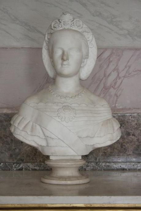 Reggia di Caserta — Buste de Marie-Sophie, reine des Deux-Siciles