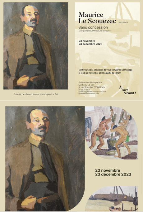 Galerie  » Les Montparnos – exposition Le Scouezec  » à partir du 23 Novembre 2023.