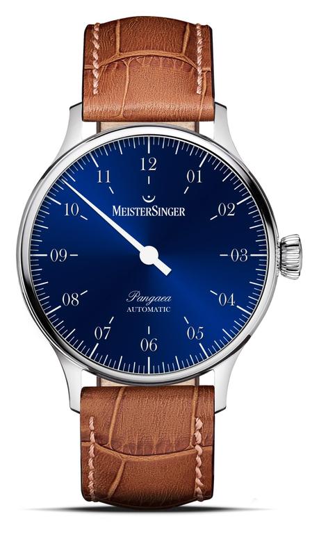 Montres MeisterSinger Pangaea automatique : L’élégance de la simplicité MeisterSinger Pangaea automatique bleu