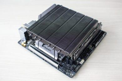 Alpenföhn Black Ridge – Refroidisseur de processeur pour systèmes ITX avec option performances