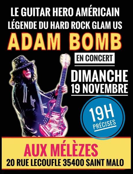 Adam Bomb aux Mélèzes à Saint-Malo, le 19 novembre 2023