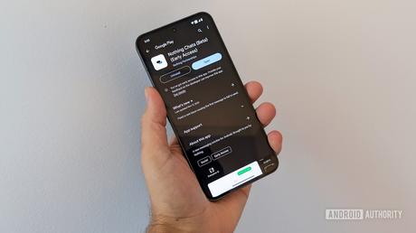 Rien ne discute sur le Play Store