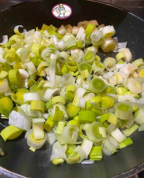 Haddock fumé et poireaux en robe de chambre