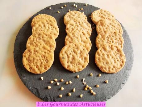 Crackers au sarrasin (Vegan)