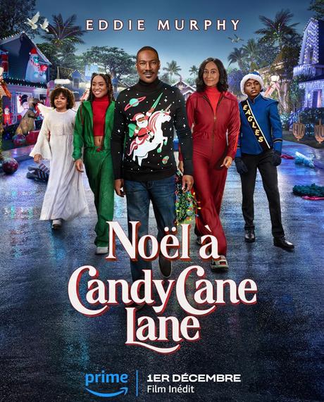 Critique Ciné : Noël à Candy Cane Lane (2023, Amazon Prime Video)