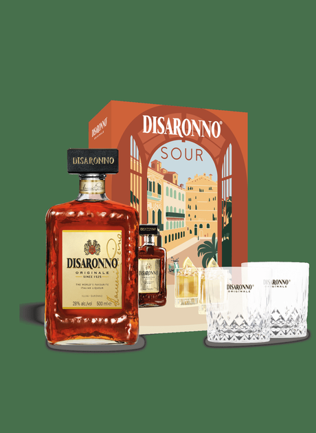 Disaronno Sour : L’Essence de la Dolce Vita dans un Coffret Cocktail pour les Fêtes