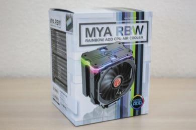 Raijintek Mya RBW Rainbow Review : LED RVB adressables et bon refroidissement
