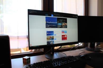 Acer Nitro XV2 : moniteur de jeu HDR-WQHD 144 Hz examiné Avant gauche