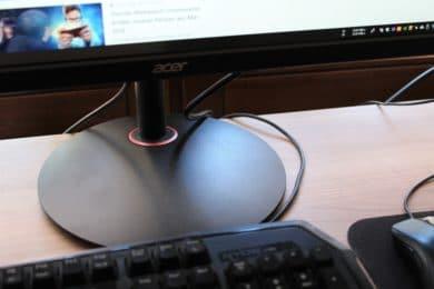 Acer Nitro XV2 : moniteur de jeu HDR-WQHD 144 Hz examiné Rester