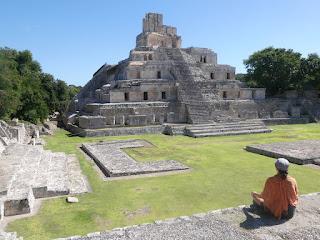 Edzna, Einstein et mes visites de sites Maya