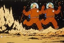 On a marché sur la Lune • Hergé