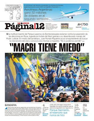 Boca Juniors sort dans la rue pour soutenir Riquelme contre Macri [Actu]