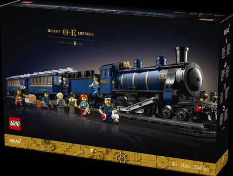 Avec Lego, Bienvenue à bord de l'Orient-Express
