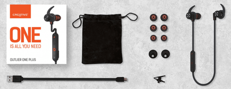 Creative Outlier One Plus : des écouteurs bons et abordables pour les athlètes ? Portée de la livraison