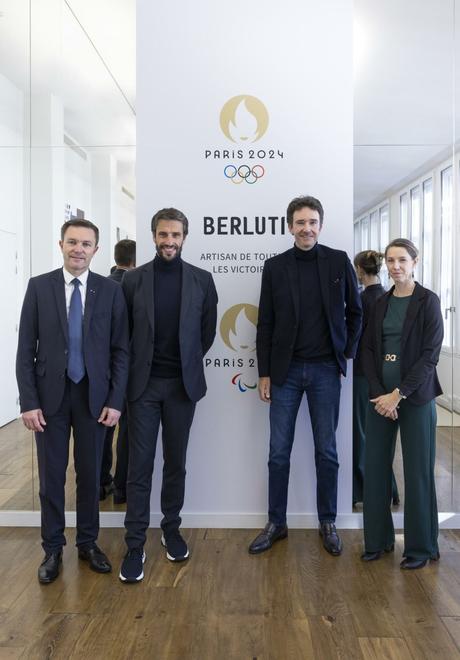 Berluti s’associe à l’Équipe de France pour Paris 2024 : Un Mariage entre Mode et Performance Sportive