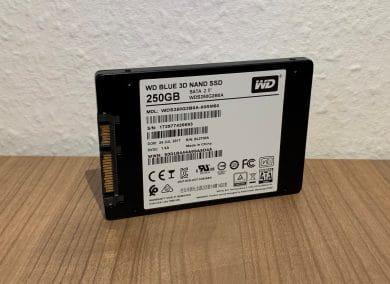 SSD WD Blue 250 Go avec NAND 3D examiné