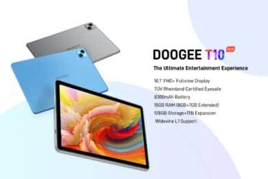 Doogee T10 se présente comme une tablette élégante et abordable dotée de fonctionnalités puissantes Doogee T10