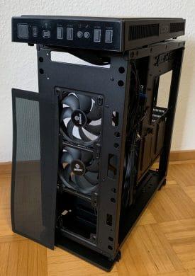 Enermax Equilence : tour midi avec panneau de verre foncé examinée Enermax Equilence : tour midi avec panneau de verre foncé examinée