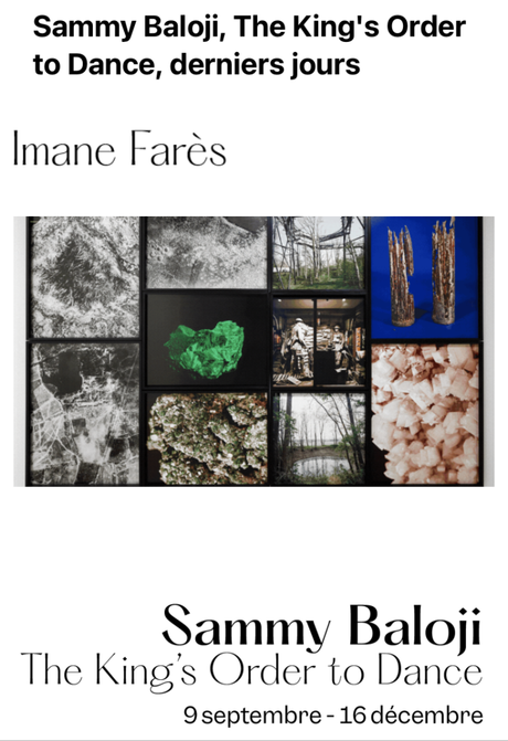 Galerie Imane Farès « Sammy Baloji » jusqu’au 16 Décembre 2023.