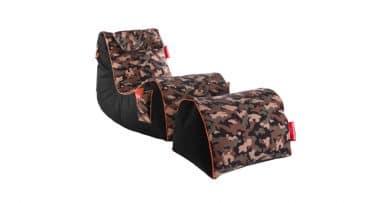 Gamewarez Relax Series Bundle – Siège de jeu en test à long terme Série Gamewarez Relax - Camouflage