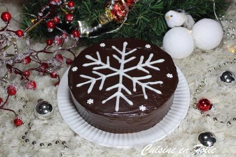 Gâteau flocon de neige