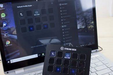 Le logiciel synchronise de manière synchrone le contenu du stream deck