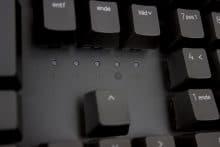 Razer BlackWidow Elite Review : ancienne version rééditée Razer BlackWidow Elite - Affichage des fonctions