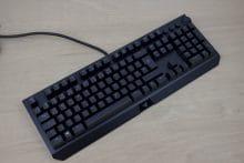 Razer BlackWidow Elite Review : ancienne version rééditée Razer BlackWidow Elite - vue de dessus