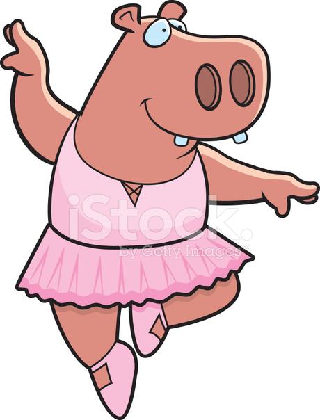 Ballerines Hippopotames Sur Paquebot