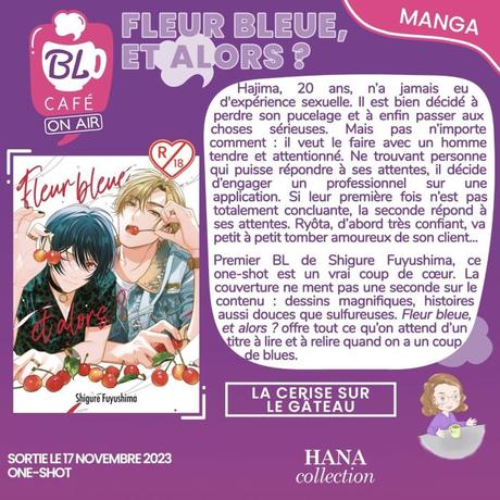 Coup de cœur BL : Fleur bleue, et alors ?