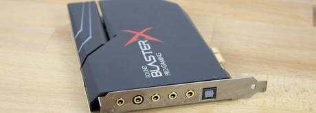 Connecteurs audio Creative Sound BlasterX AE-5