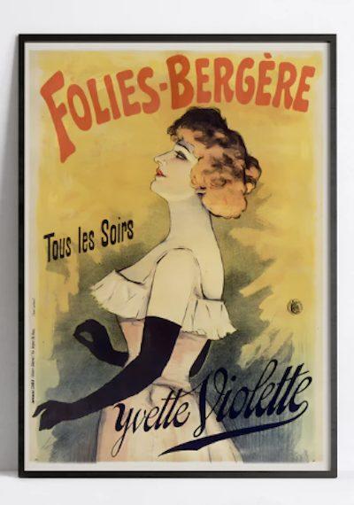 Shopping affiches vintage