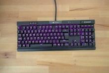 Examen du clavier de jeu Corsair K70 RGB MK.2 K70 RGB MK.2 illuminé violet