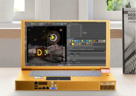 Découvrez l’ordinateur portable REV-9 : un monstre doté d’un processeur à 64 cœurs, d’un système de refroidissement liquide complet et d’un RTX 4080 de bureau