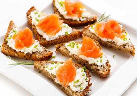 Bruschetta au Saumon Fumé ww