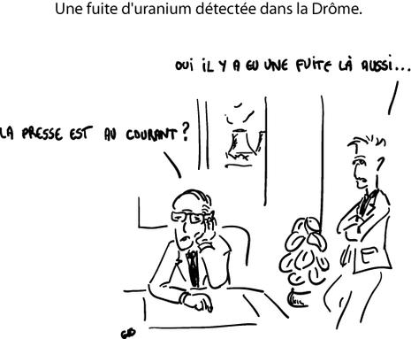 Une fuite d'uranium détectée dans la Drôme